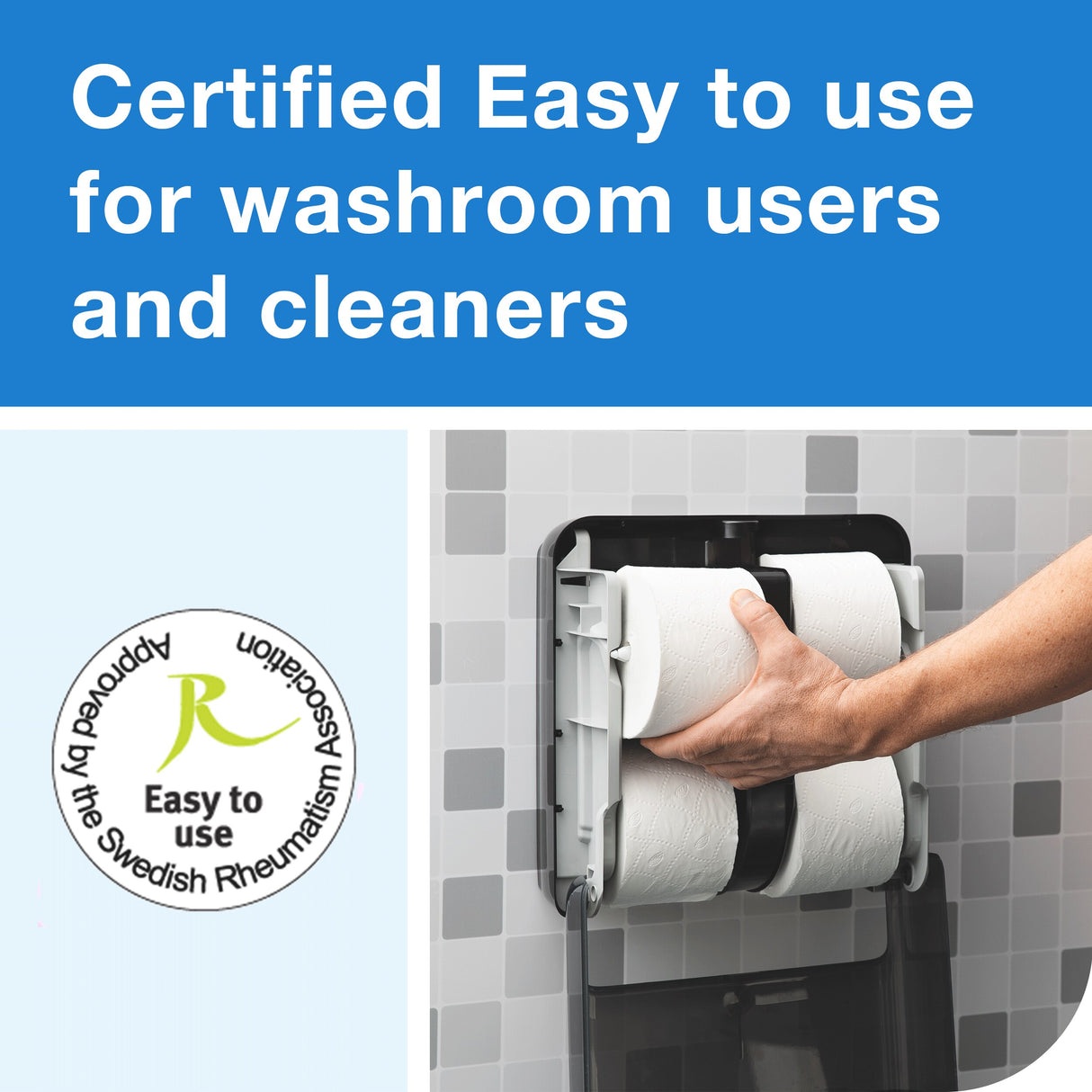 Dispenser, Bath Tissue, 4-Roll, Black, Coreless,1 - 1 EACH