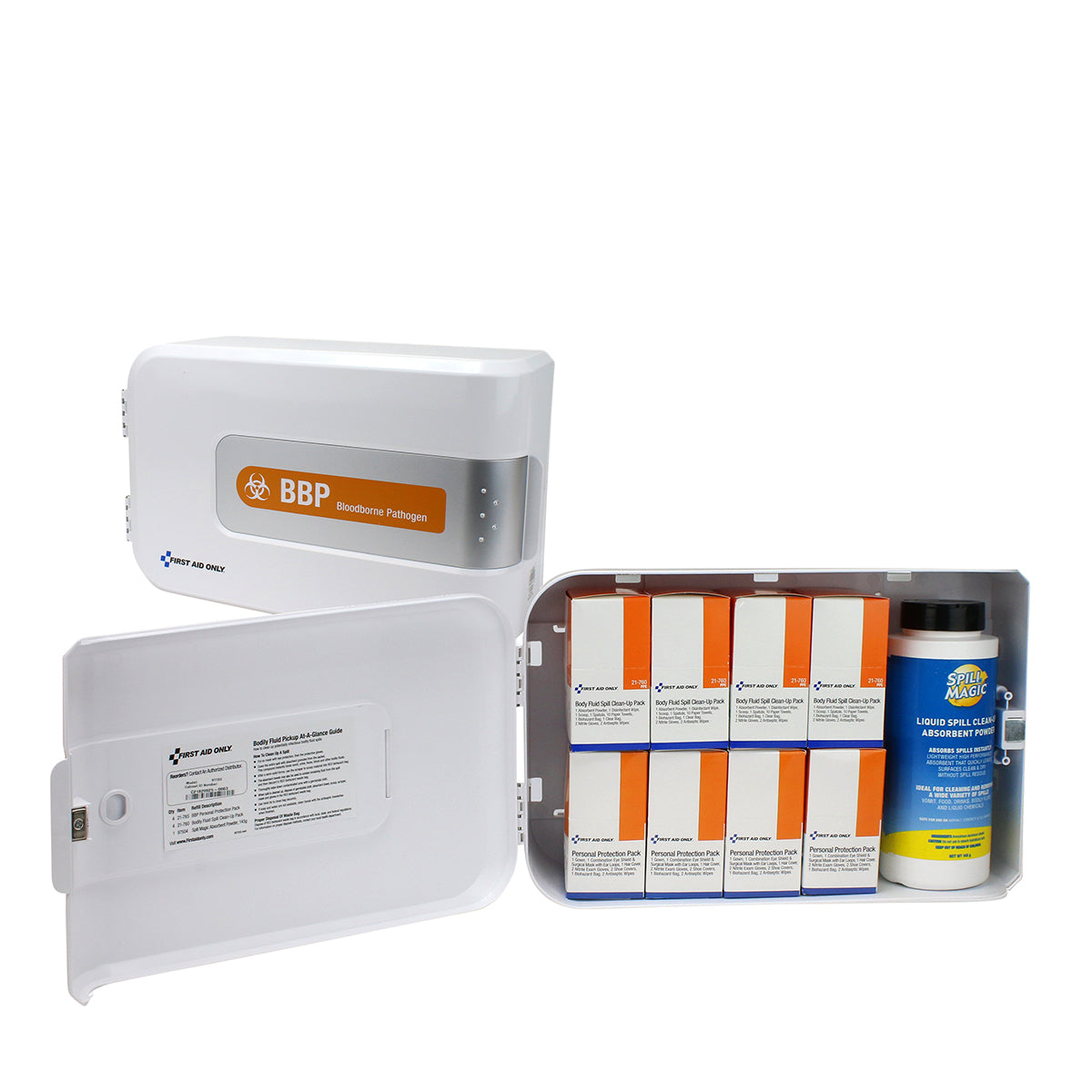 Cabinet, Bloodborne Pathogen, SmartCompliance, Plastic,1 - 1 EACH