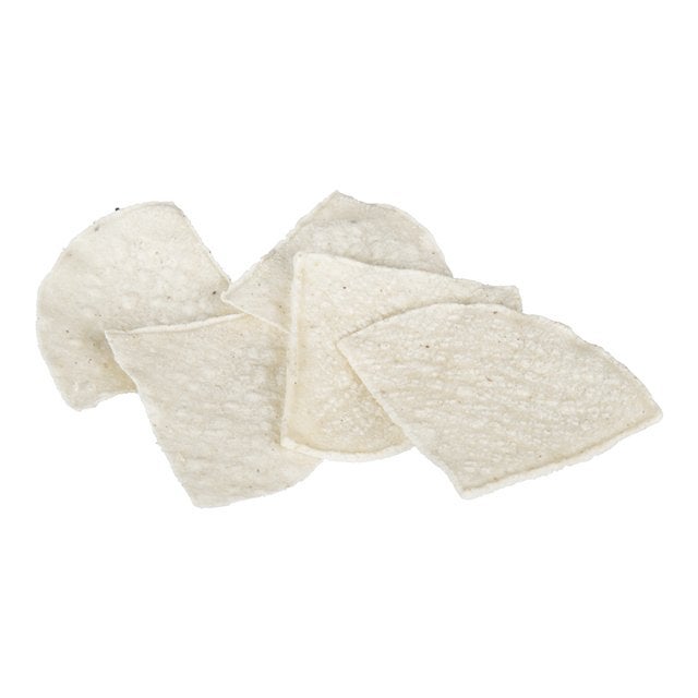 Chips, Tortilla, Unfried, White, 4-Cut, Shelf-Stable, Bulk,1 - 30 POUND