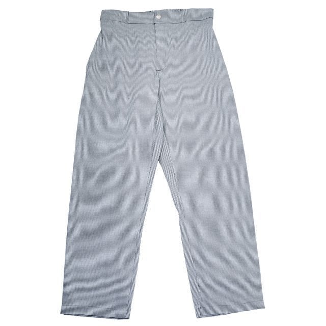 Trousers, Chef, Houndstooth, 2X, Poly/Cotton Blend,1 - 1 EACH