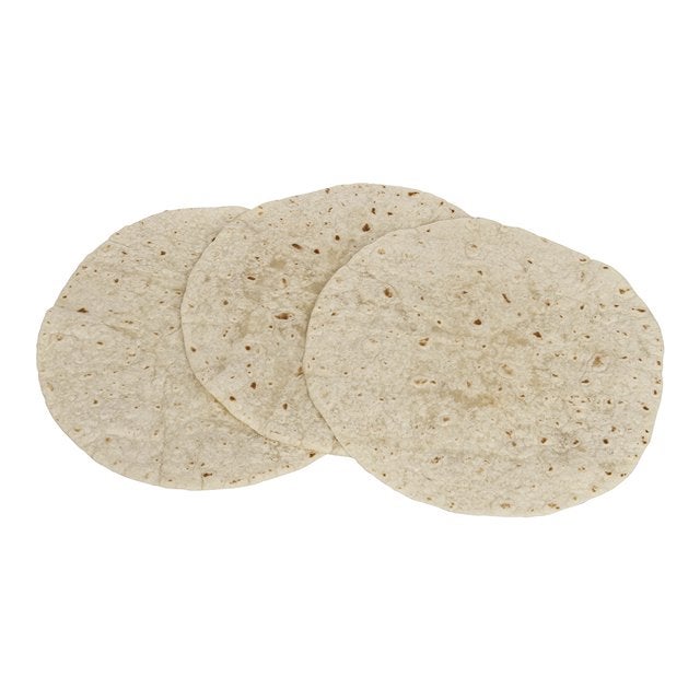 Tortillas, Flour, 10 Inch, Heat Pressed, Shelf Stable, 10 Linear Inch,12 - 12 COUNT