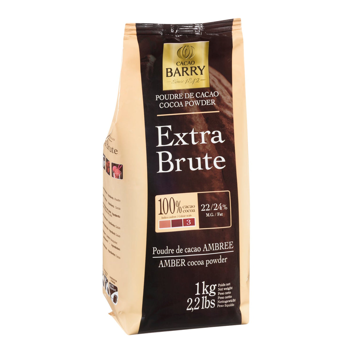 Cocoa Powder, Extra Brute,6 - 1 KILOGRAM