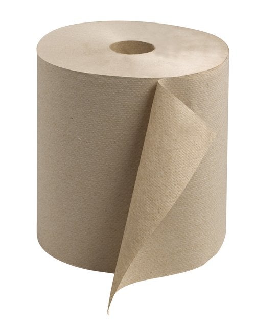 Towels, Roll, 1-Ply, Embossed, Natural, 7.88 Inch,6 - 800 FOOT
