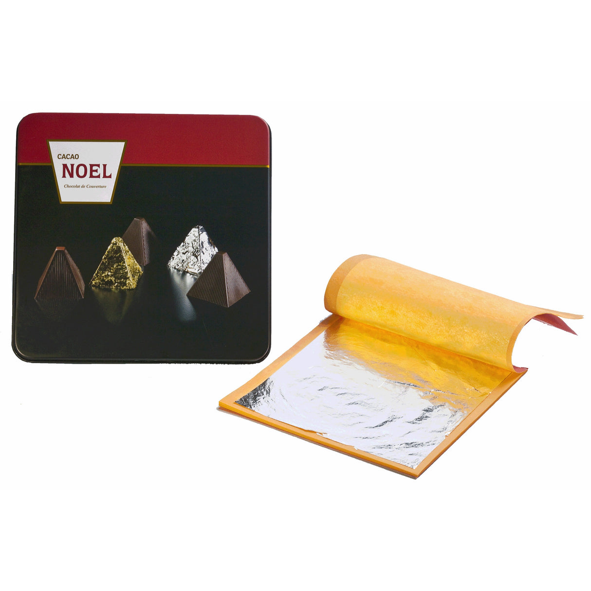 Sheets, Silver Leaf, 3.38 Inch, Square,1 - 25 COUNT