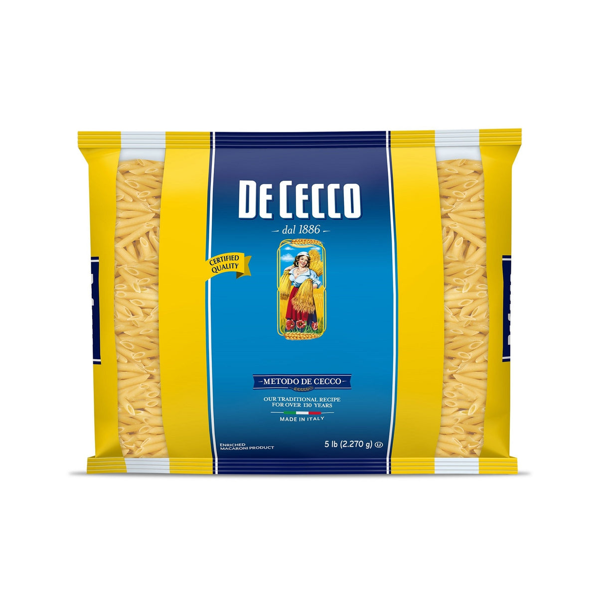 Pasta, Penne Rigate,4 - 5 POUND