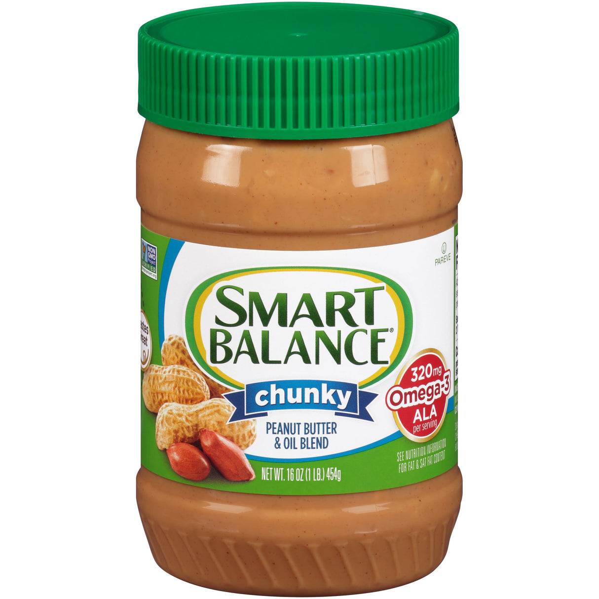 Peanut Butter, Chunky,12 - 16 OUNCE