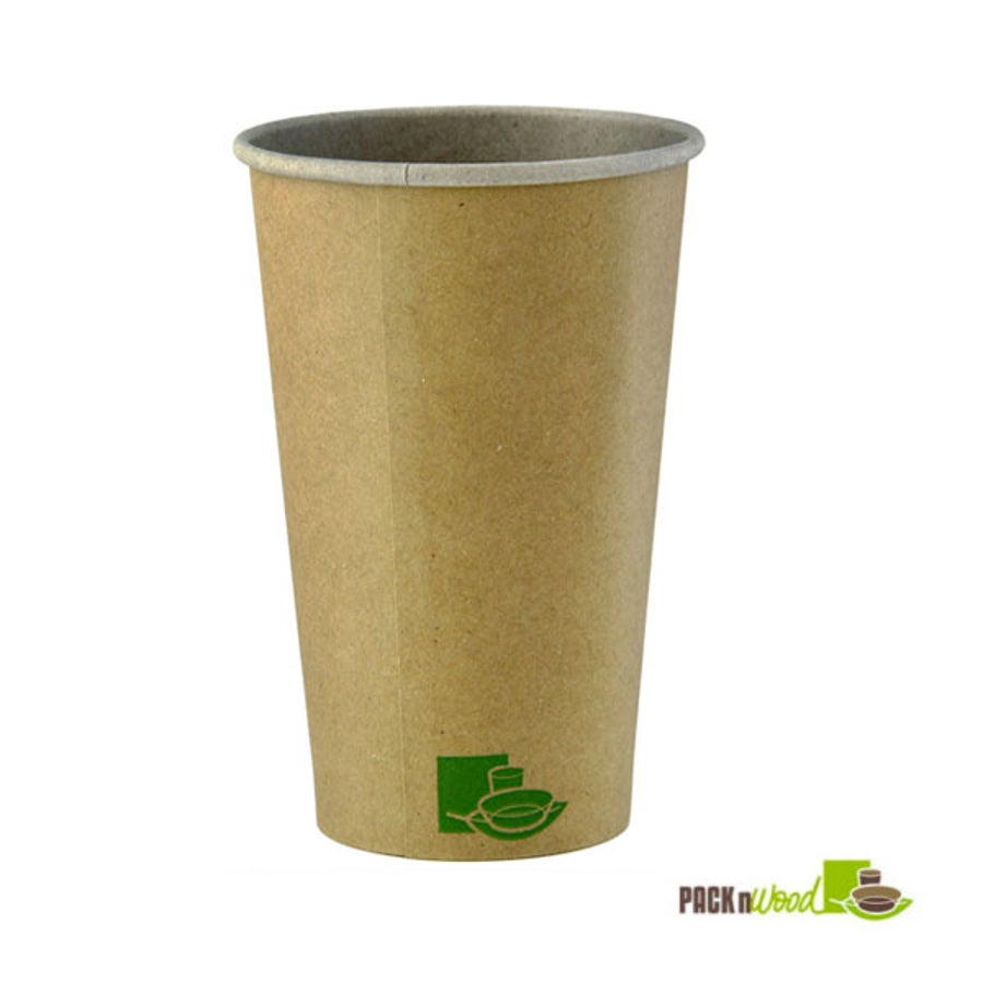 Cups, Hot, 16 Ounce, Paper, Recyclable Kraft, 16 Ounce,20 - 50 COUNT