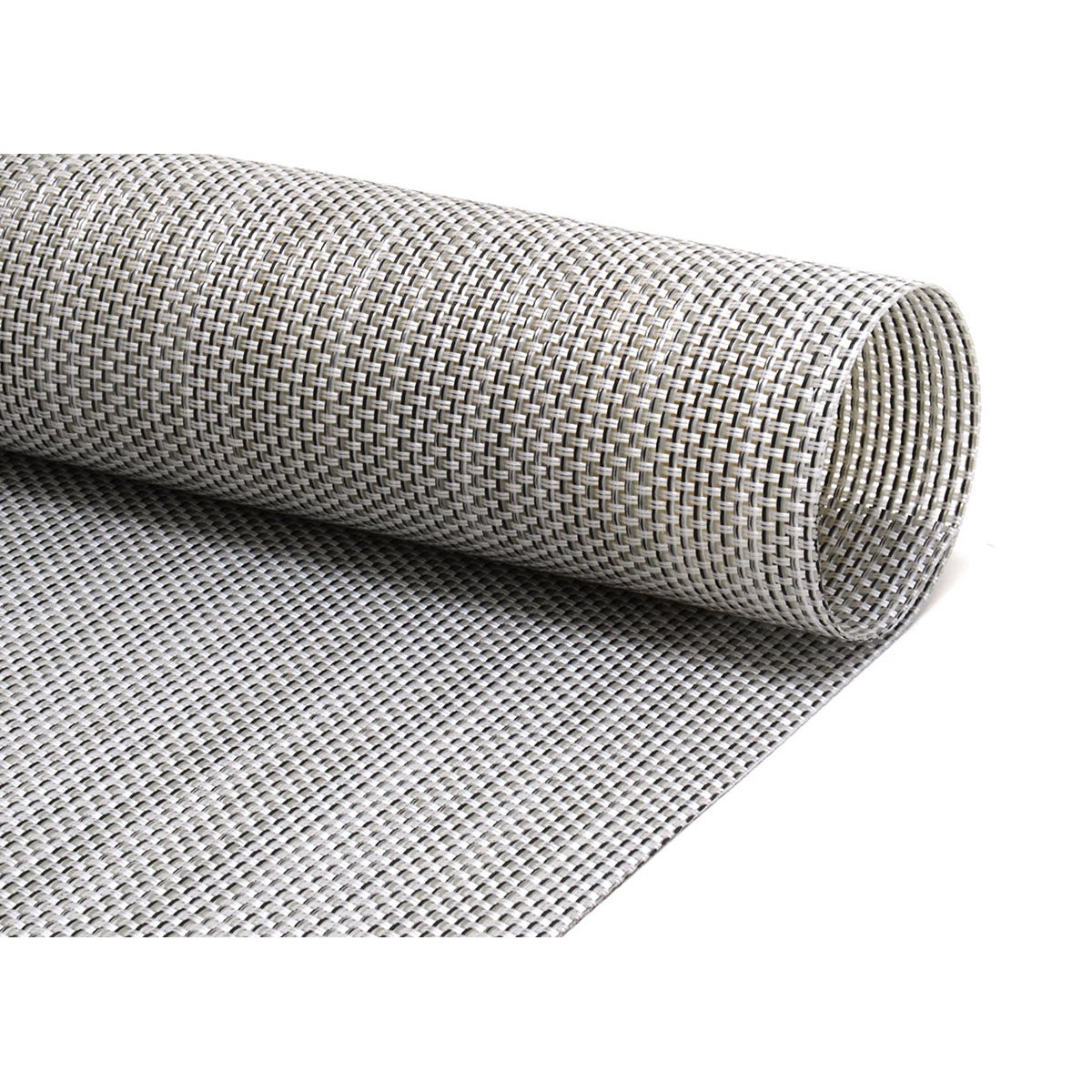 Placemats, Mesh, 16 x 12 Inch, Grey, Vinyl,12 - 1 EACH