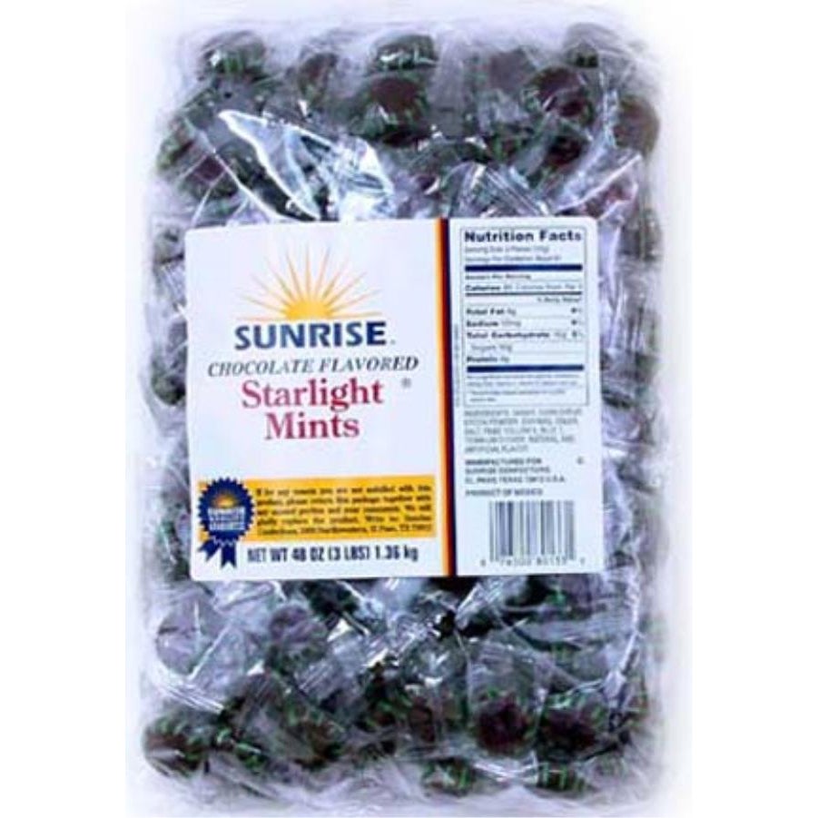 Mints, Chocolate, Starlight, Bulk, Individually Wrapped,8 - 3 POUND