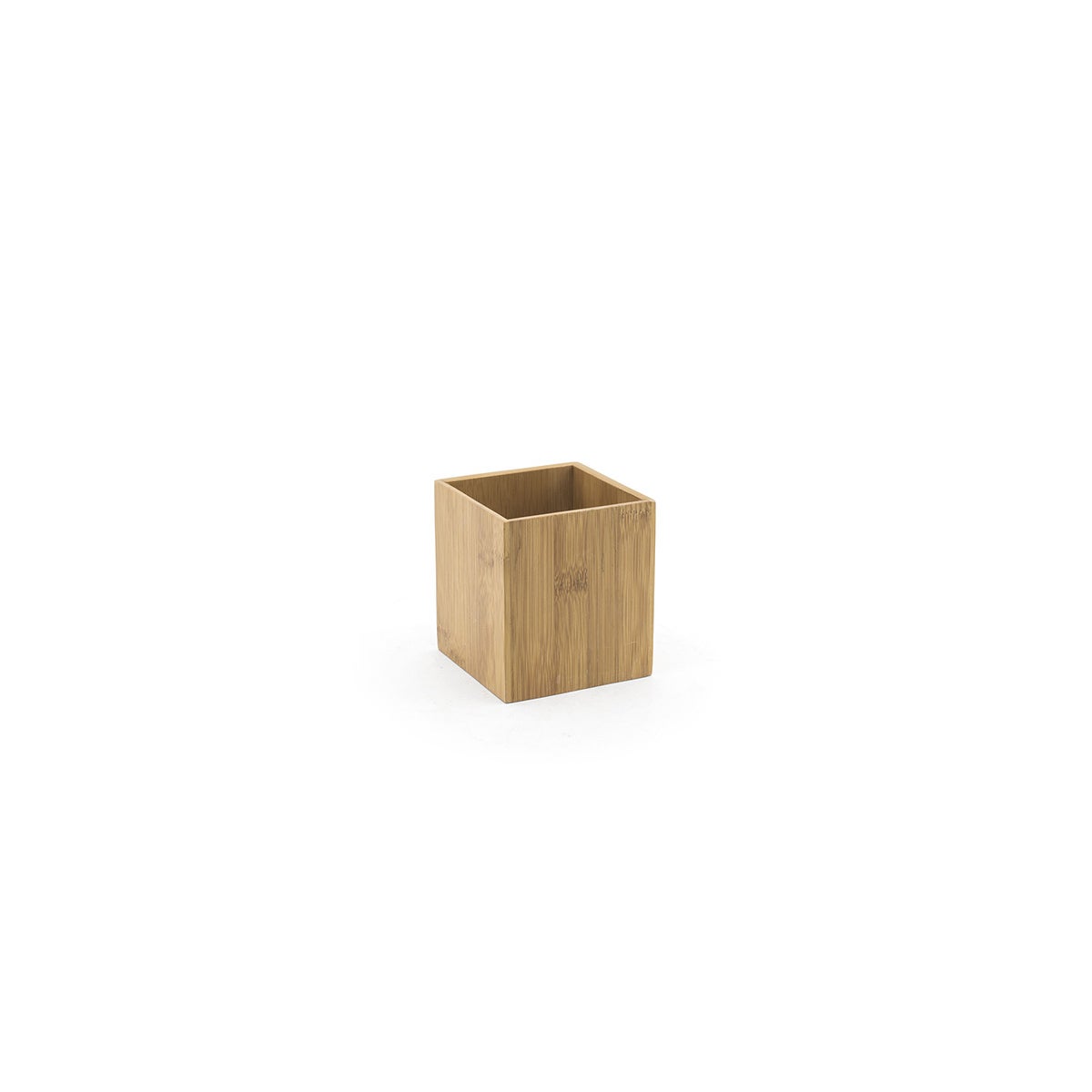Holders, 4.5 x 4.5 x 3.75, Natural, Bamboo, Square,6 - 1 COUNT