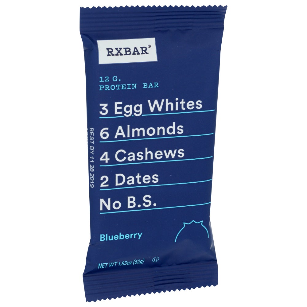 Bar, Protein, Blueberry, Individually Wrapped, 1.83 Ounce,6 - 12 COUNT