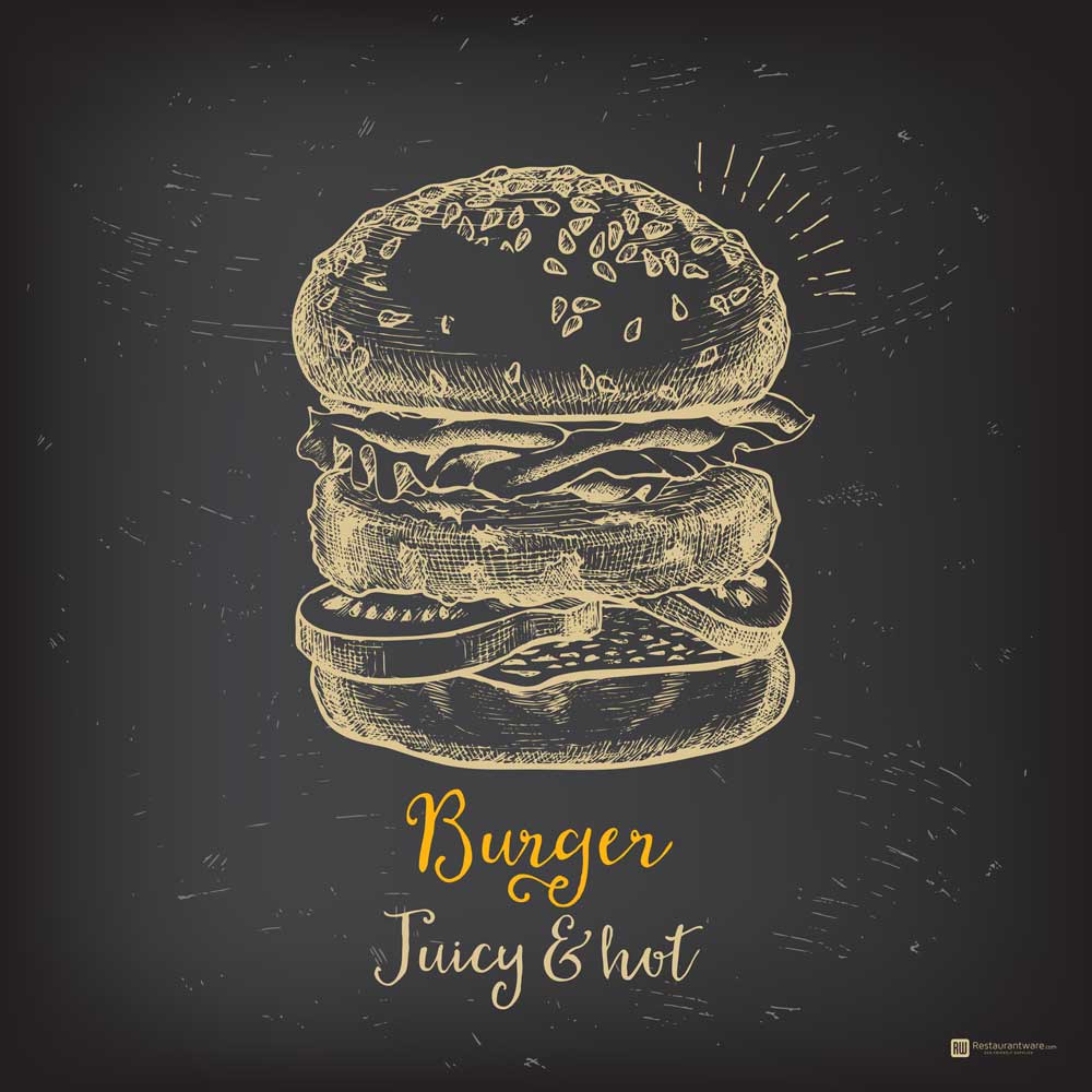 Wrap, Burger, 12 x 12 Inch, Waxed Paper, Juicy & Hot, Greaseproof, 12 Linear Inch,1 - 500 COUNT