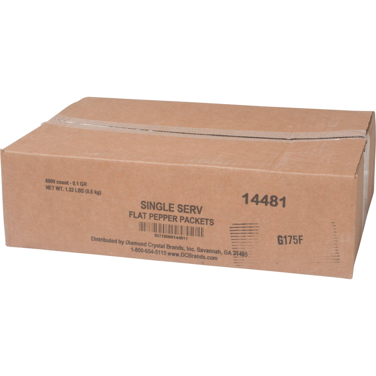 Pepper, Packets,6000 - 0.1 Gram Avg