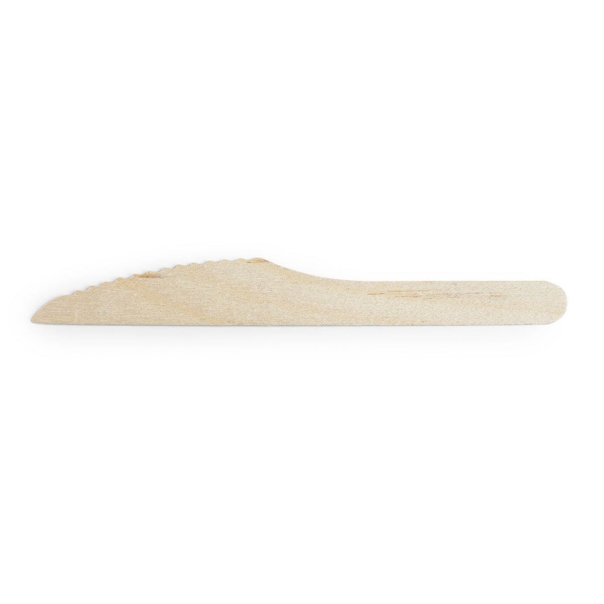 Knives, Wood, Natural, 6.5 Inch, Birch, Compostable,10 - 100 COUNT