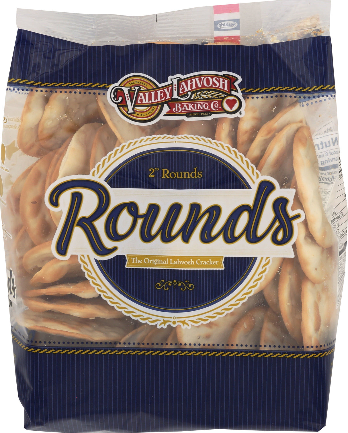 Bread, Cracker, Original, 2 Inch, Rounds,12 - 8 OUNCE