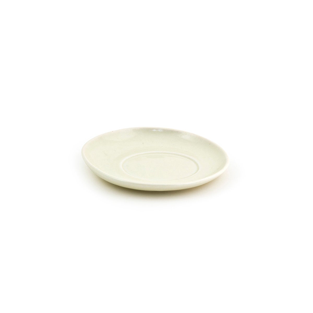 Saucers, Porcelain, 6 Inch, Vanilla Bean, Round,12 - 1 EACH