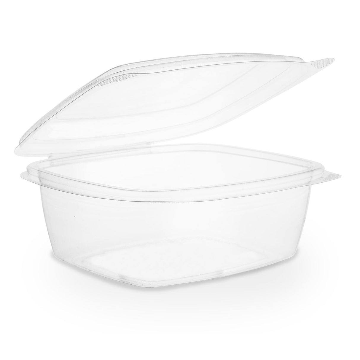 Containers, Deli, 24 Ounce, Plastic, Clear, Rec, Hinged, PLA,4 - 50 COUNT
