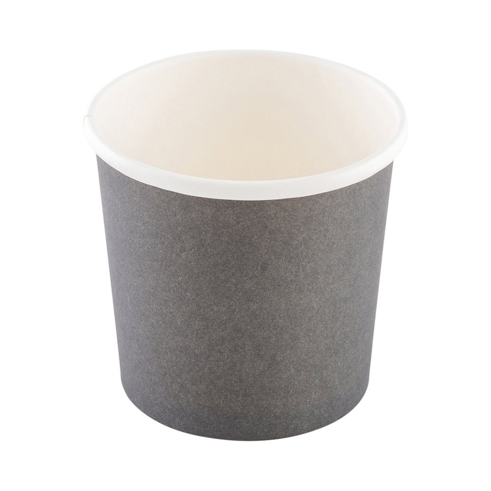 Cups, Soup, Bio Tek 12 Ounce 3.5 Inch, Paper, Gray, Round,1 - 200 COUNT
