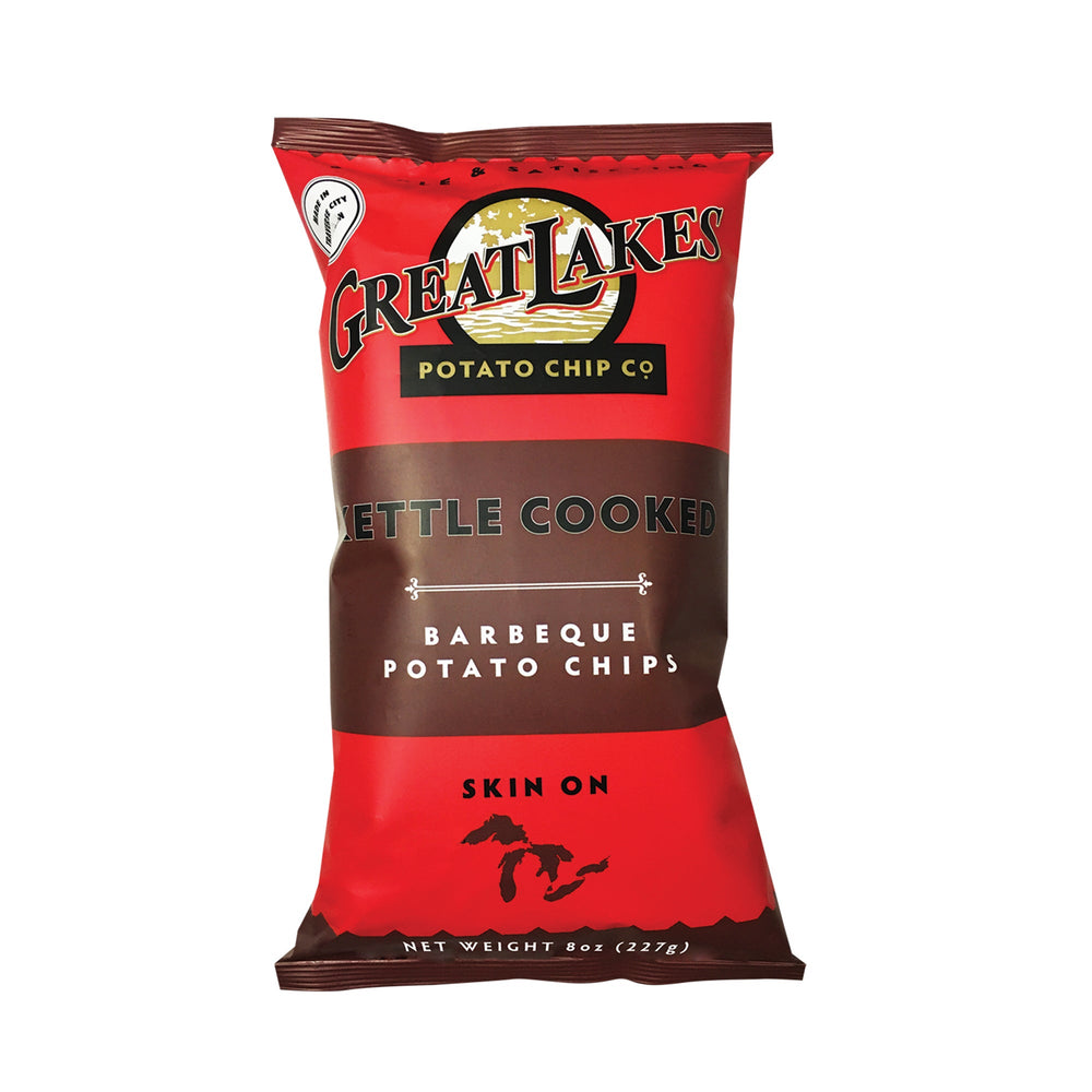 Chips, Potato, Kettle, Barbecue,12 - 8 OUNCE