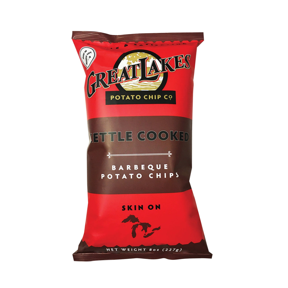 Chips, Potato, Kettle, Barbecue,12 - 8 OUNCE