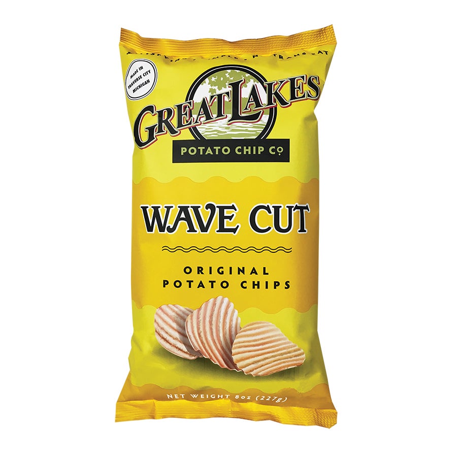 Chips, Potato, Wave Cut Original, Bulk,12 - 8 OUNCE