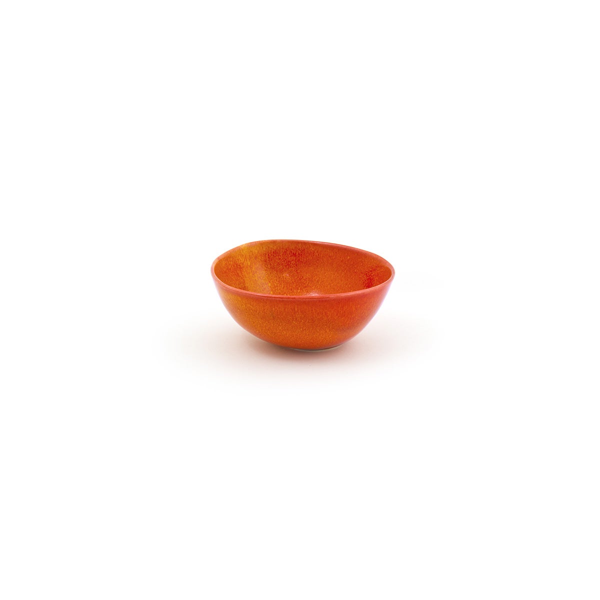 Bowls, Porcelain, 21 Ounce, 6 Inch, Blood Orange, Round,12 - 1 EACH