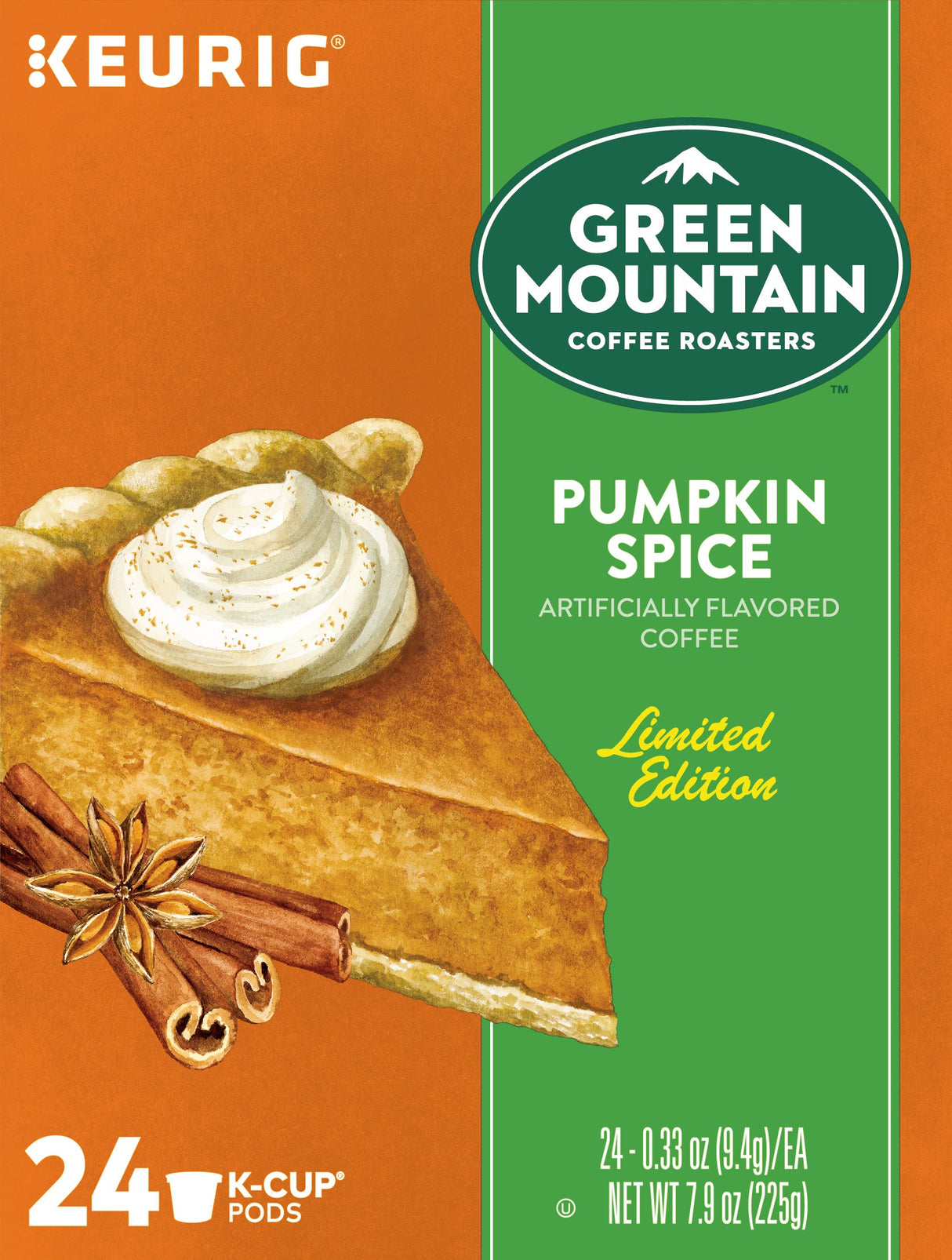 Coffee, Single-Serve, Pumpkin Spice, Pods,4 - 24 COUNT