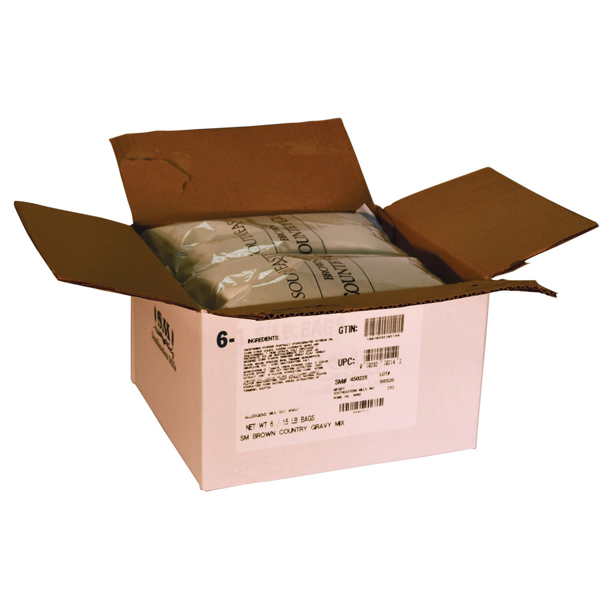 Gravy Mix, Country, Brown,6 - 1.5 POUND