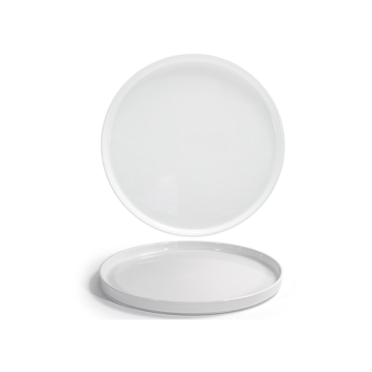 Platters, 14 Inch, White, Round,2 - 1 COUNT