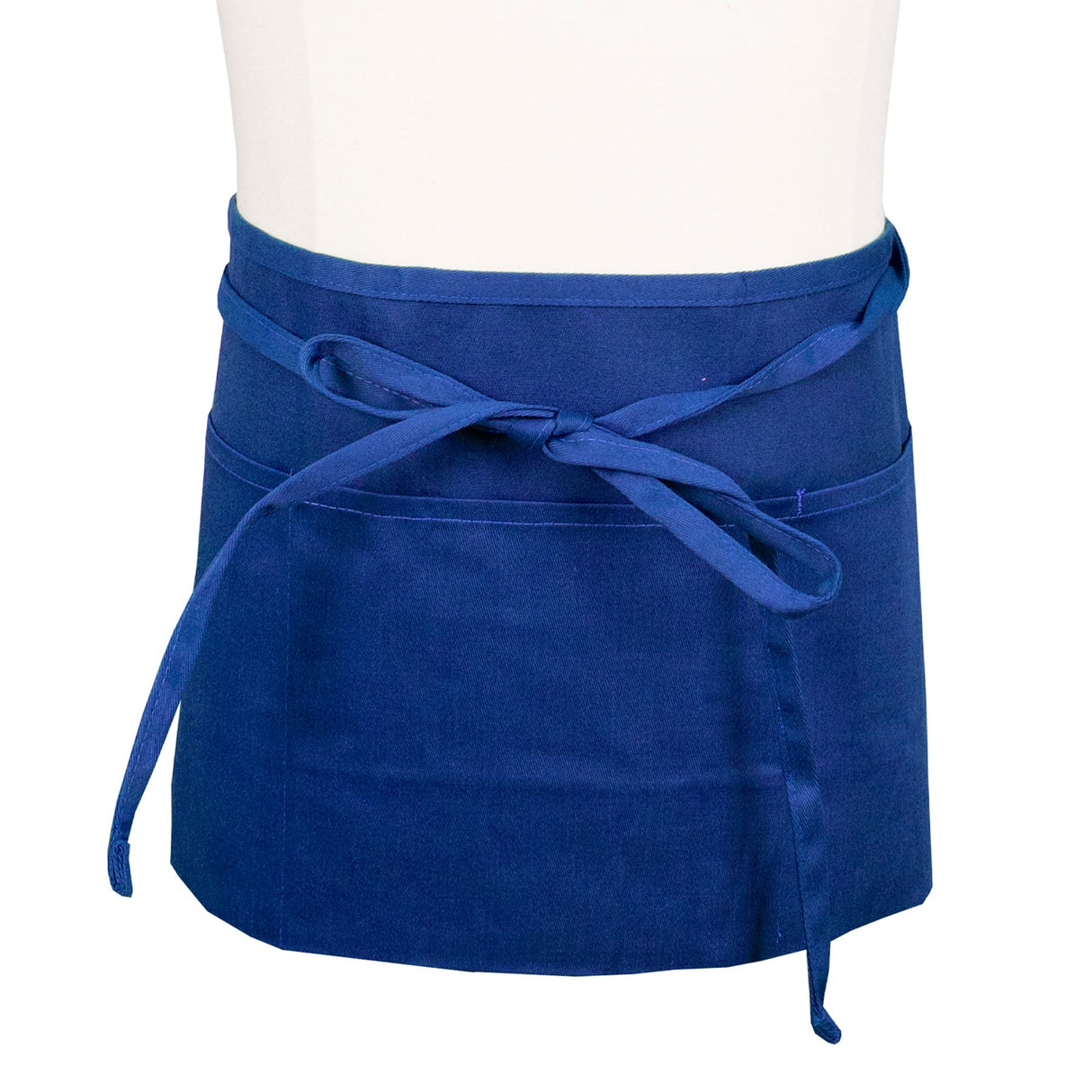 Apron, Waist, Front of the House, Royal Blue, One Size, Poly/Cotton Blend,1 - 1 EACH
