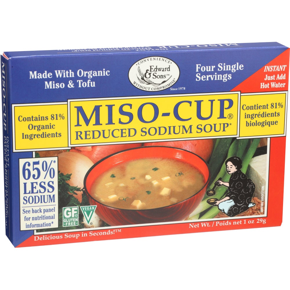 Miso Soup, Reduced Sodium, Dry,12 - 1 OUNCE