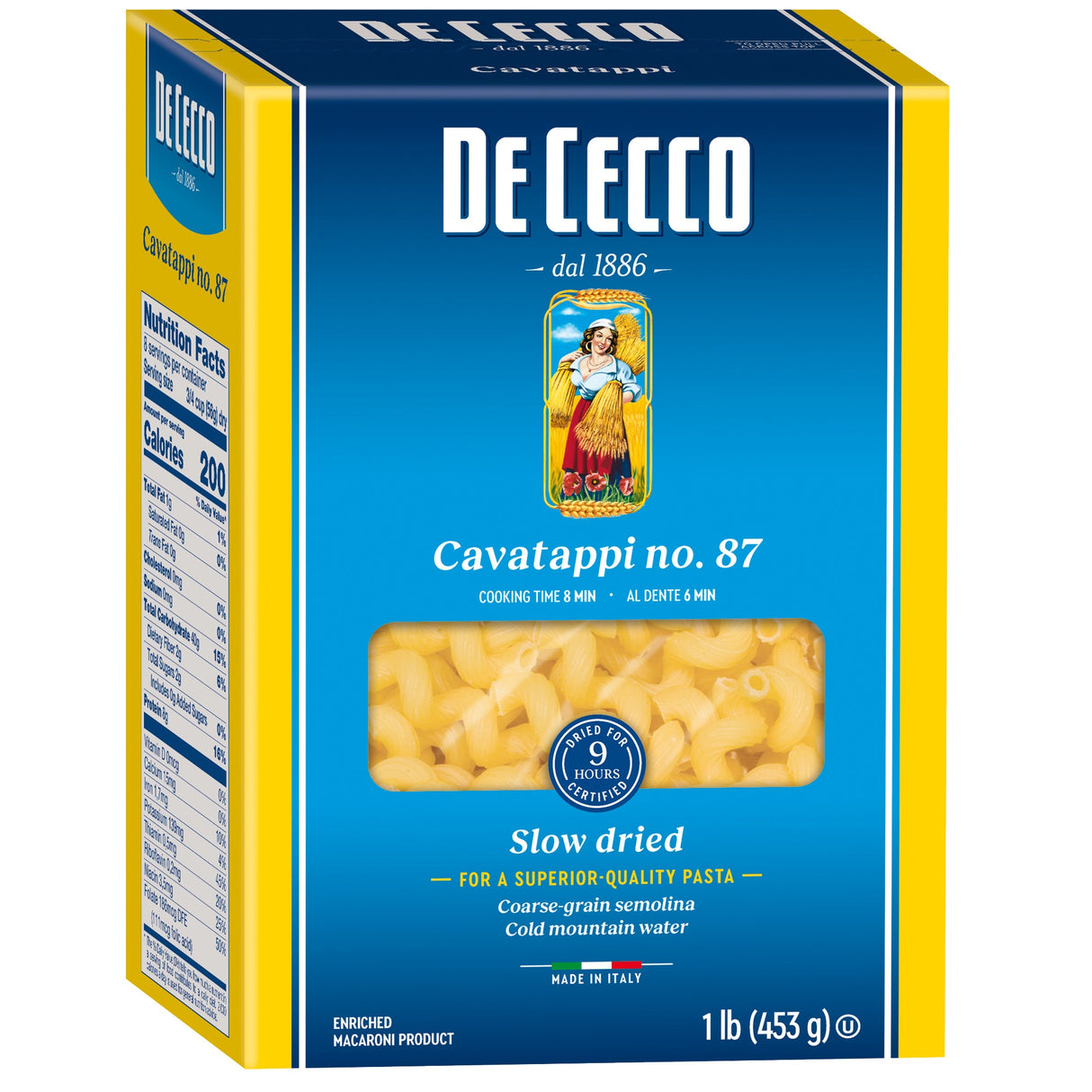 Pasta, Cavatappi,12 - 1 POUND