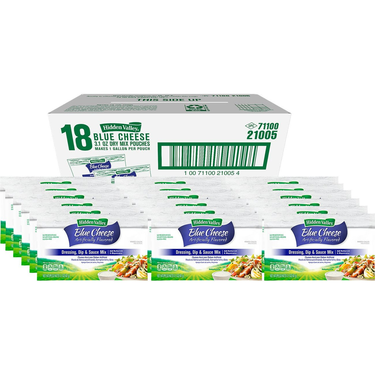 Dressing Mix, Blue Cheese,18 - 3.1 OUNCE