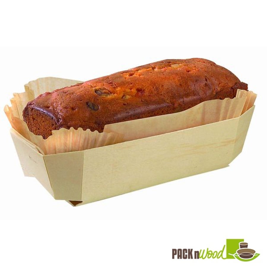 Molds, Baking, 30 Ounce - 10 x 4.5 x 2.5 Inch, Wooden, Natural,5 - 20 COUNT