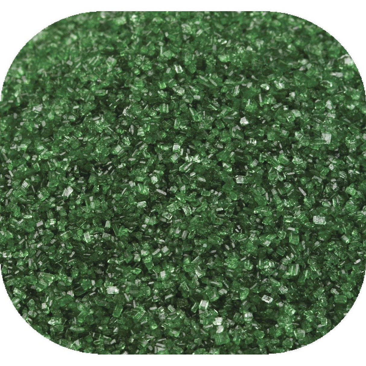 Sugar, Sanding, Green, Bulk,1 - 8 POUND