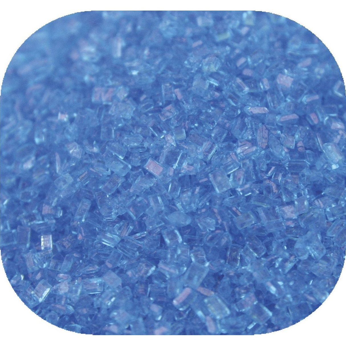 Sugar, Sanding, Blue, Bulk,1 - 8 POUND