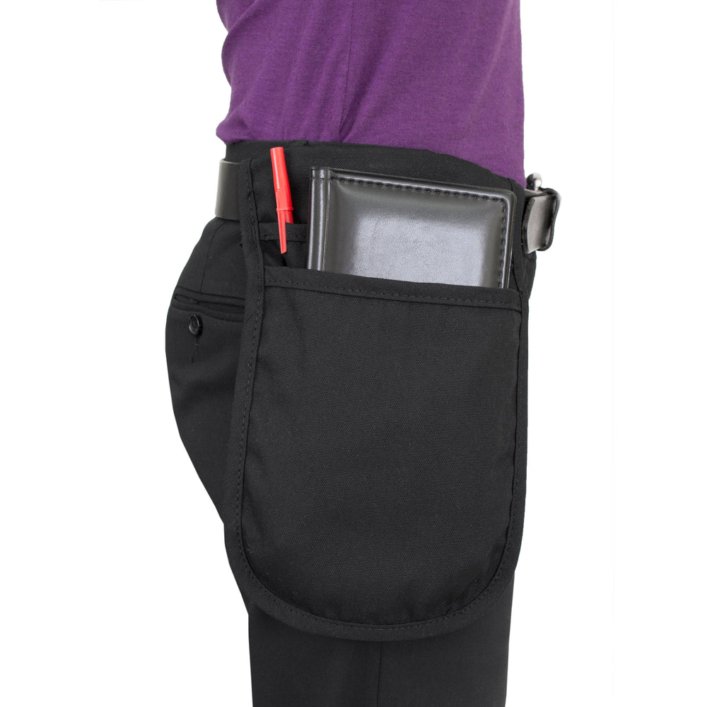 Apron, Pouch, Black, 7.5 x 12 Inch,1 - 1 EACH