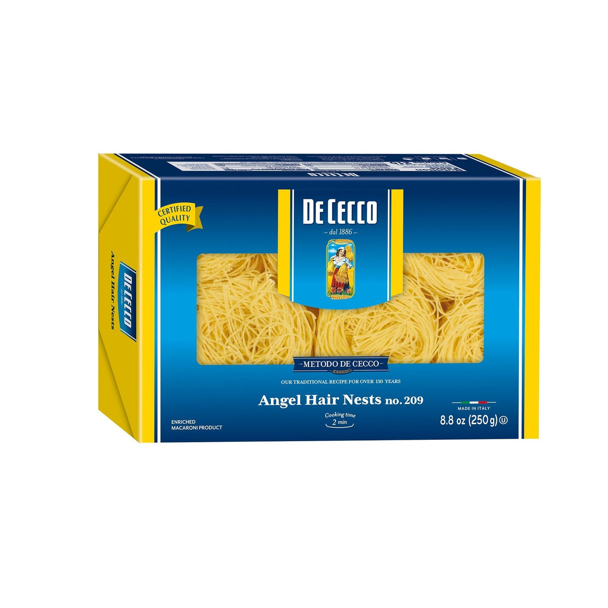 Pasta, Angel Hair, Nests,12 - 8.8 OUNCE