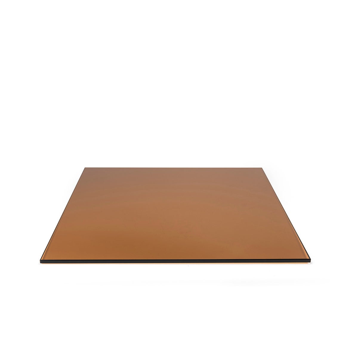 Boards, 19 Inch, Square, Amber, Tempered Glass,2 - 1 COUNT