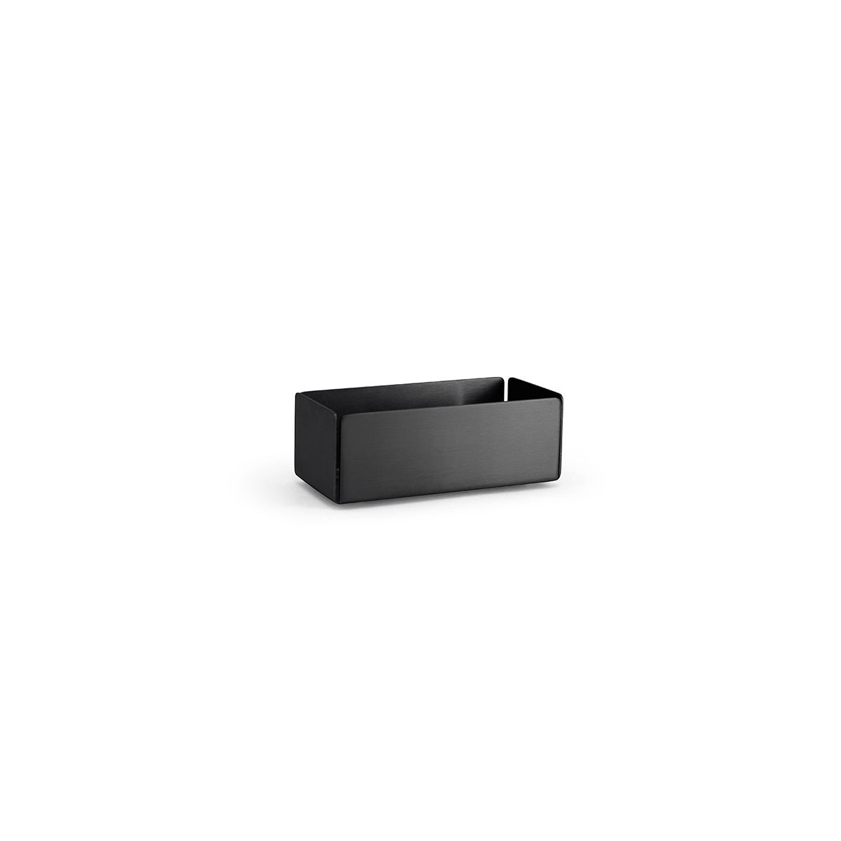 Holders, 4.75 x 2.25 x 1.5 Inch, Rectangle, Matte Black, Stainless Steel,12 - 1 EACH