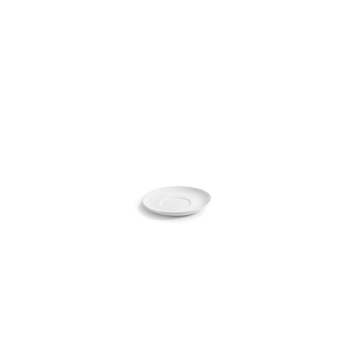Saucers, Porcelain, 4.75 Inch, White, Round,12 - 1 EACH