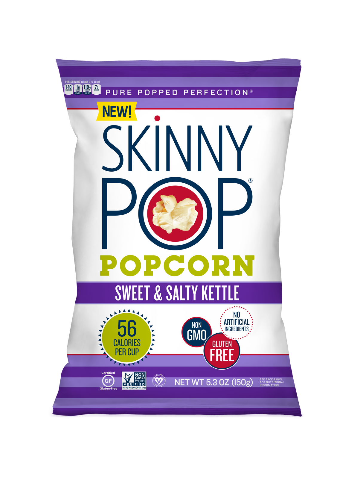 Popcorn, Kettle, Sweet & Salty,12 - 5.3 OUNCE