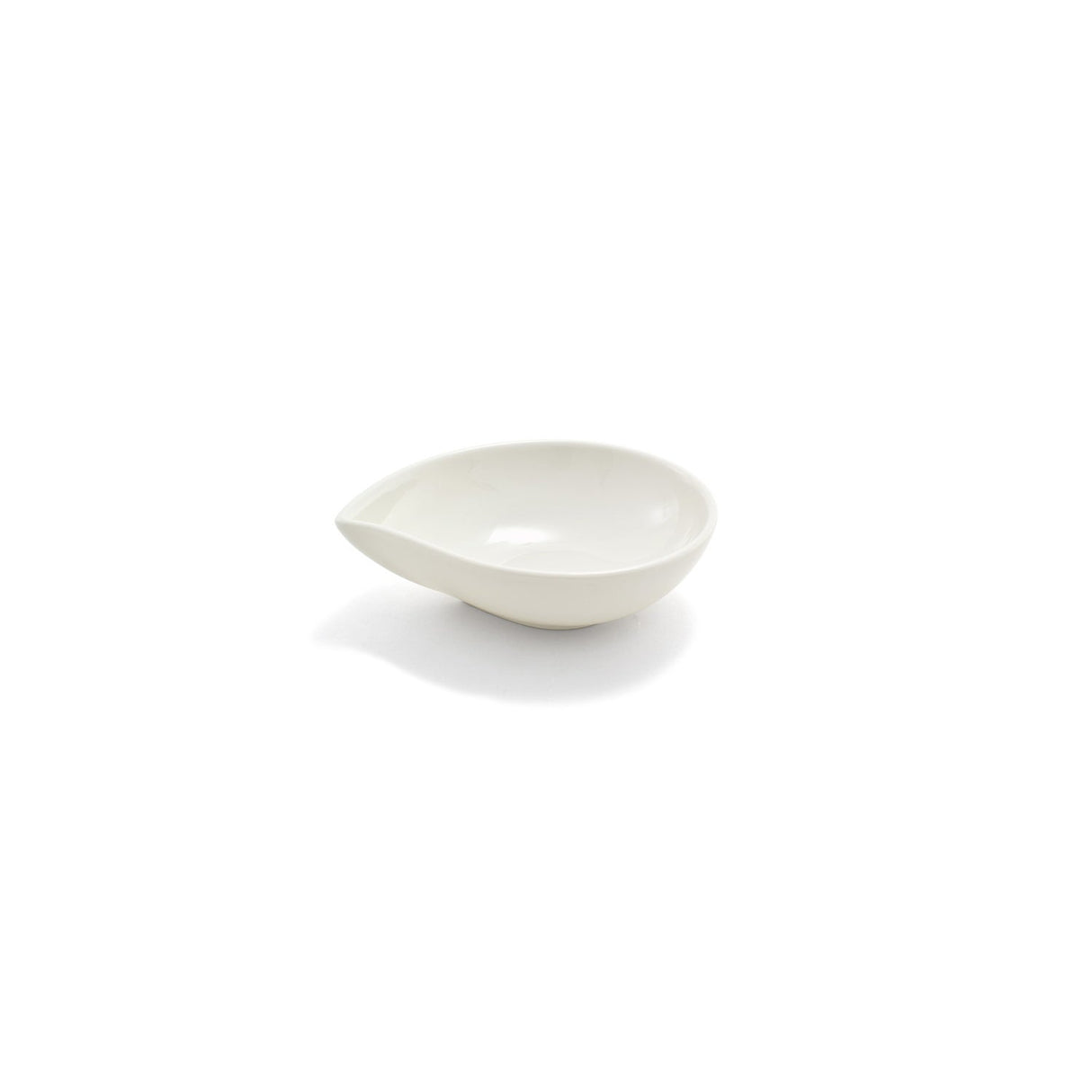 Bowls, Teardrop, 5 Ounce, 4.25 Inch, European White, Undecorated,12 - 1 EACH