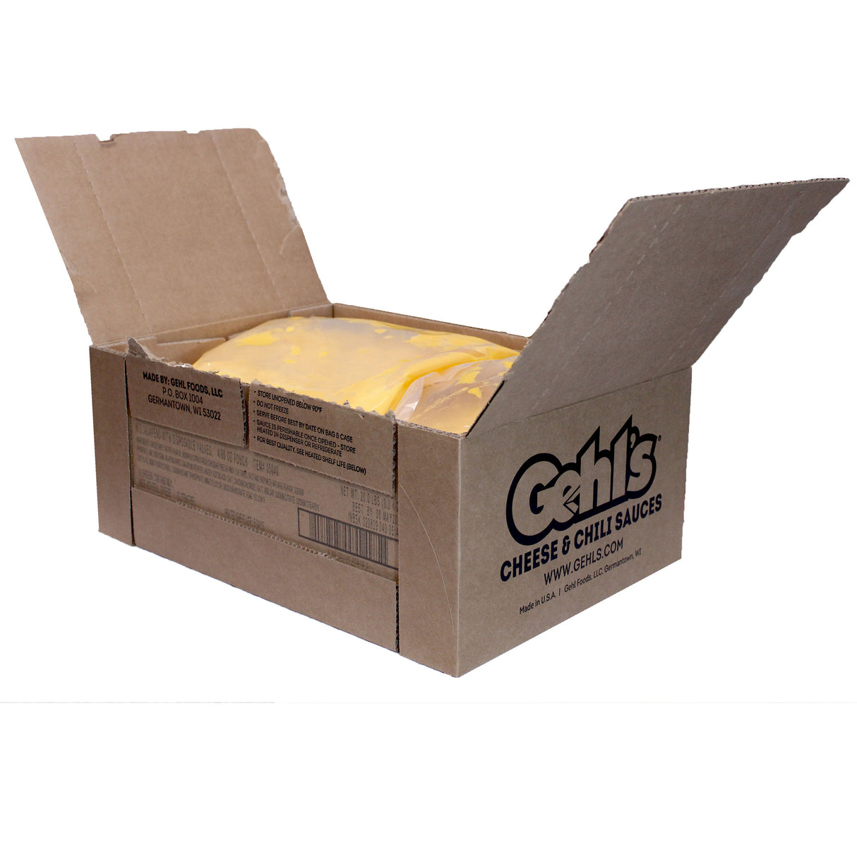 Sauce, Cheese, Jalapeno, Shelf Stable,4 - 80 OUNCE