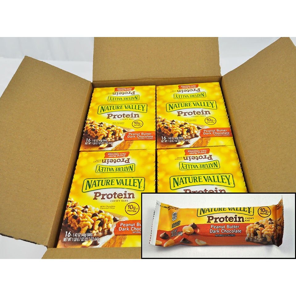 Bars, Protein, Peanut Butter Dark Chocolate, 1.42 Ounce,8 - 16 COUNT