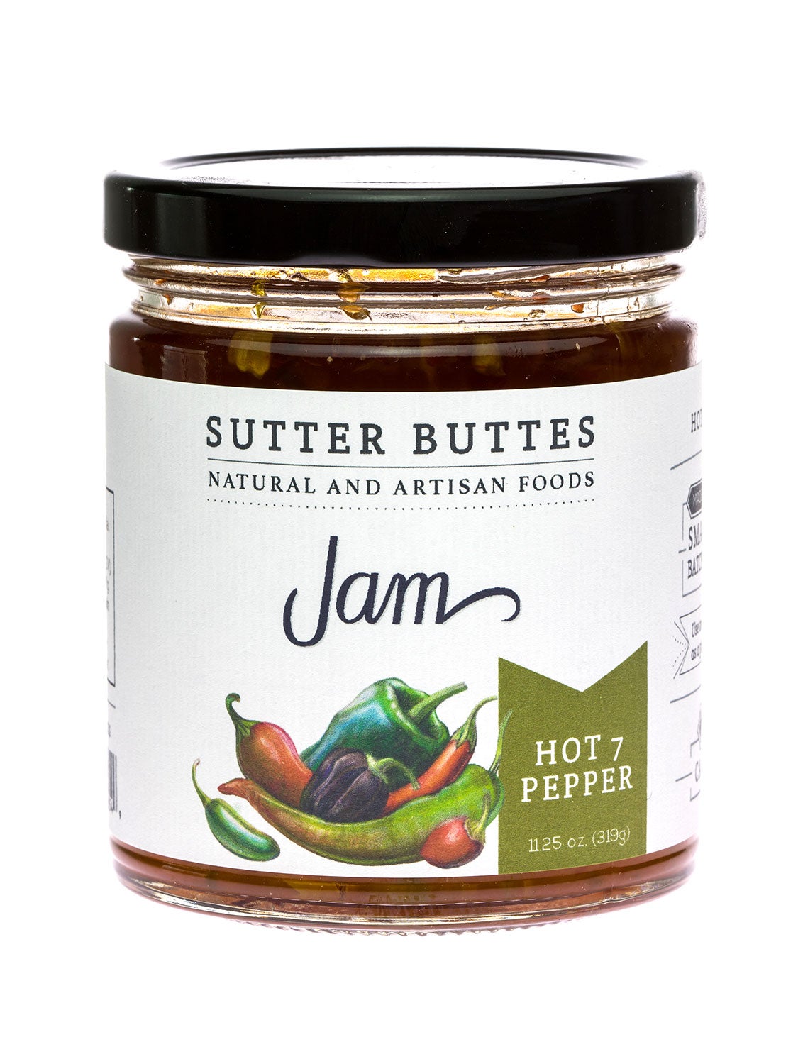 Jam, Hot 7 Peppers, Jar,12 - 319 Gram Avg