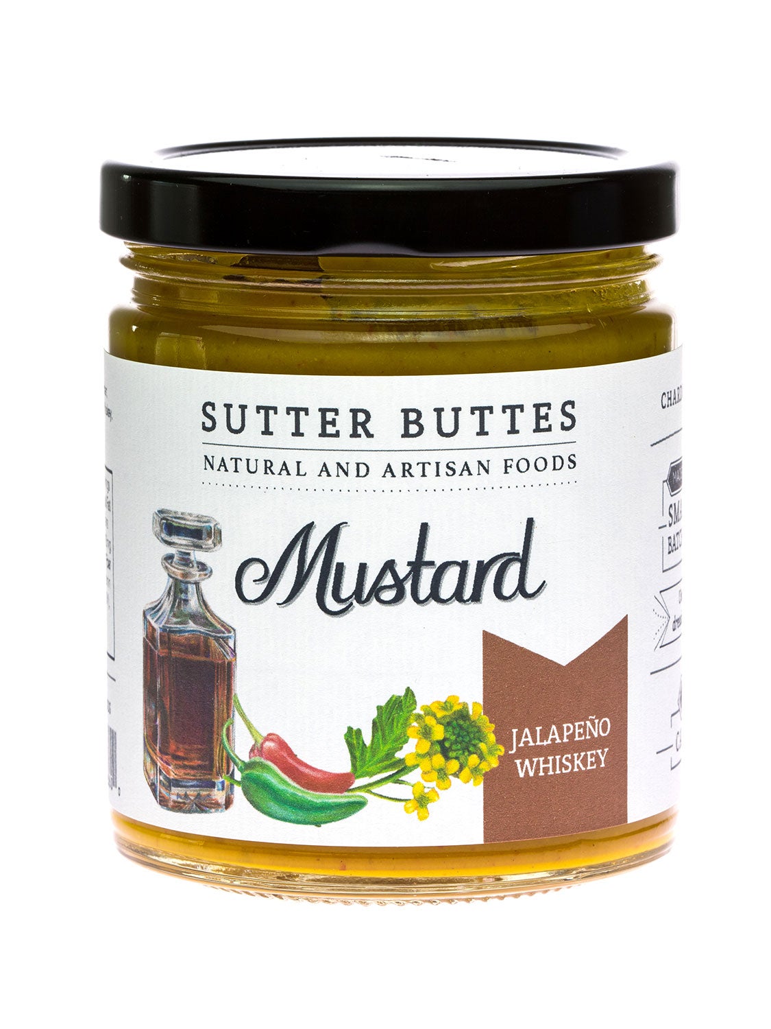 Mustard, Jalapeno Whiskey,12 - 256 Gram Avg