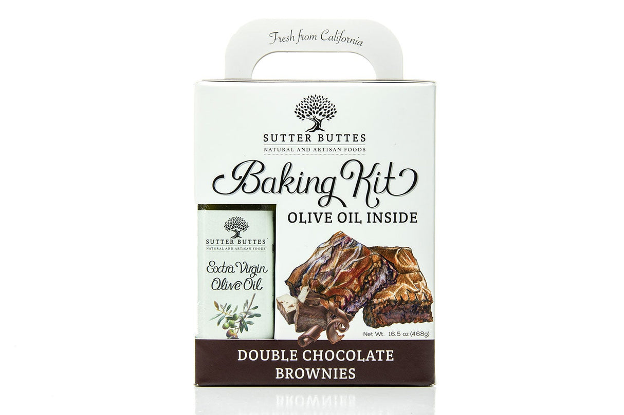 Baking Kits, Brownie, Extra Virgin Olive Oil Double Chocolate,6 - 468 Gram Avg