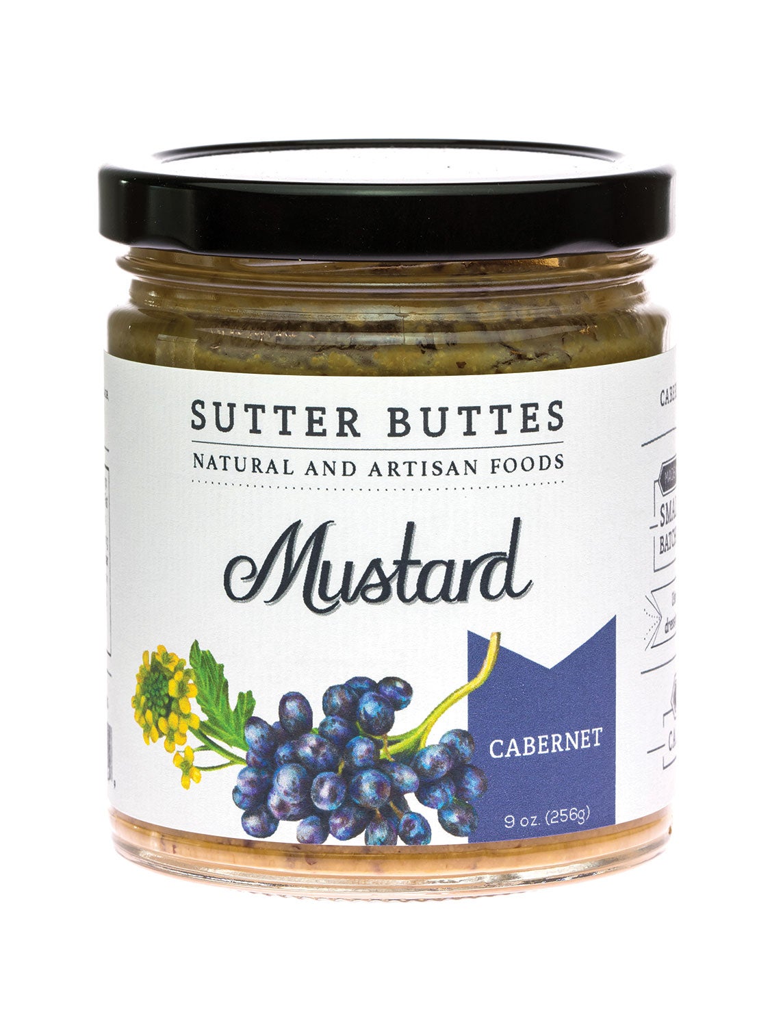 Mustard, Cabernet with Garlic,12 - 256 Gram Avg