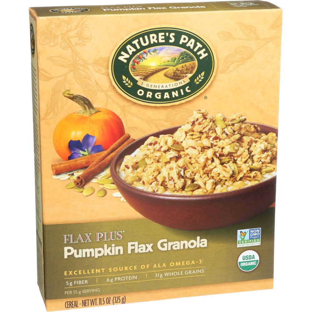 Cereal, Pumpkin Flax, Granola,12 - 11.5 OUNCE